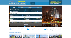 Desktop Screenshot of airlinesinfocare.com