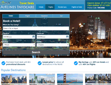 Tablet Screenshot of airlinesinfocare.com